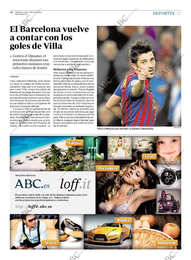 ABC MADRID 14-08-2012 página 57