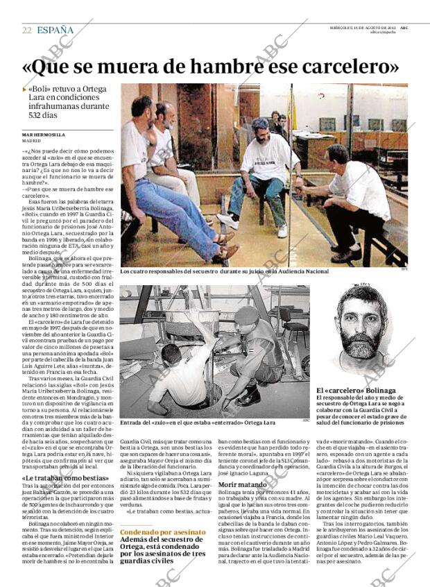 ABC MADRID 15-08-2012 página 22