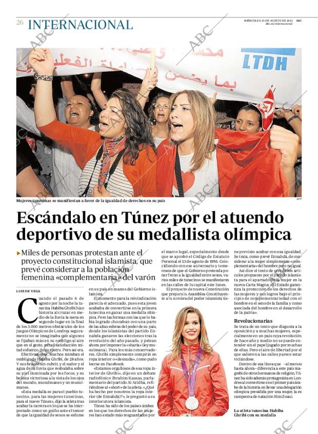 ABC MADRID 15-08-2012 página 26