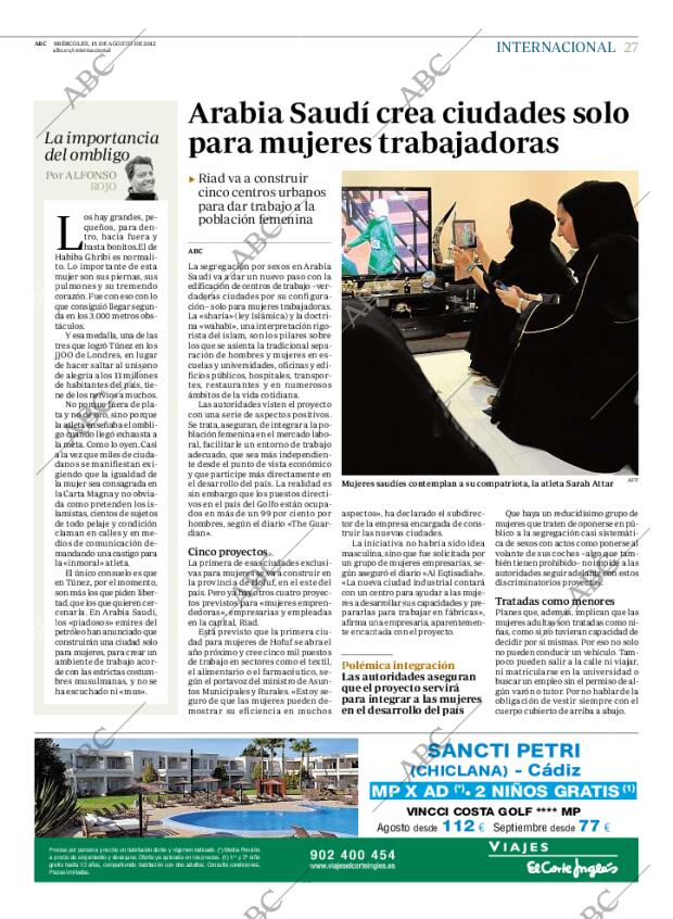 ABC MADRID 15-08-2012 página 27