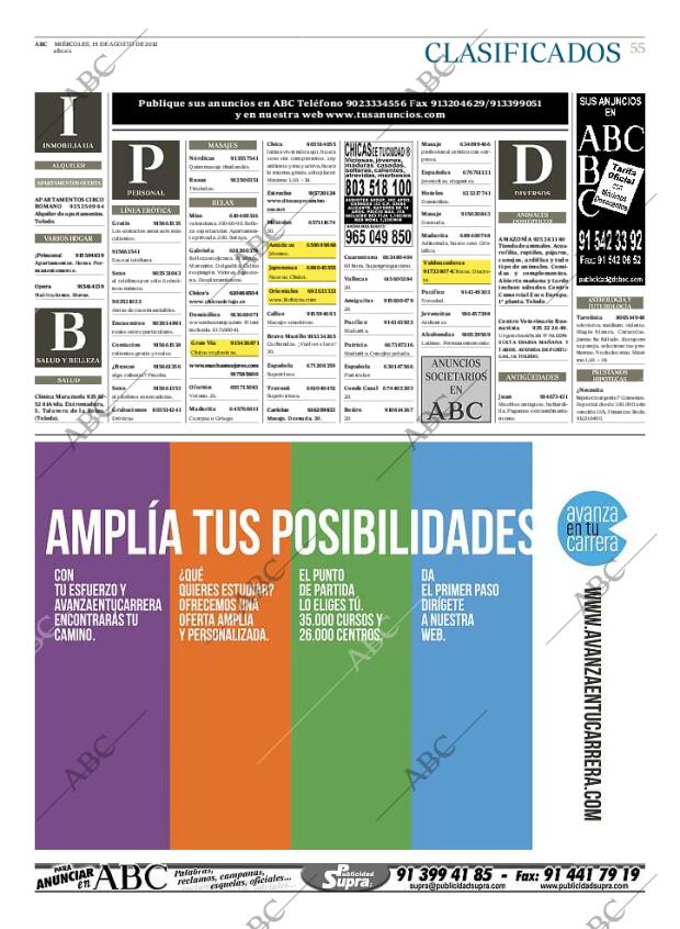 ABC MADRID 15-08-2012 página 55