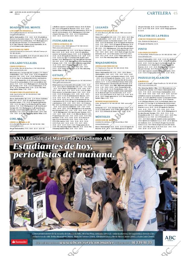 ABC MADRID 16-08-2012 página 45