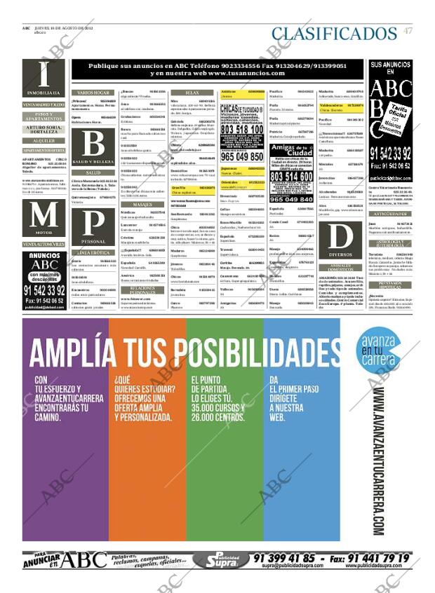 ABC MADRID 16-08-2012 página 47