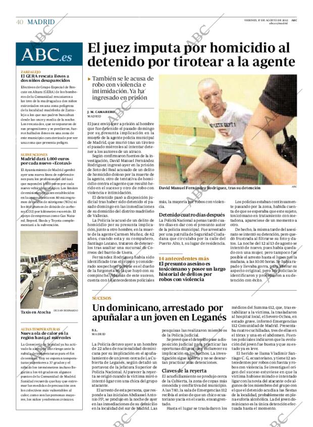 ABC MADRID 17-08-2012 página 40