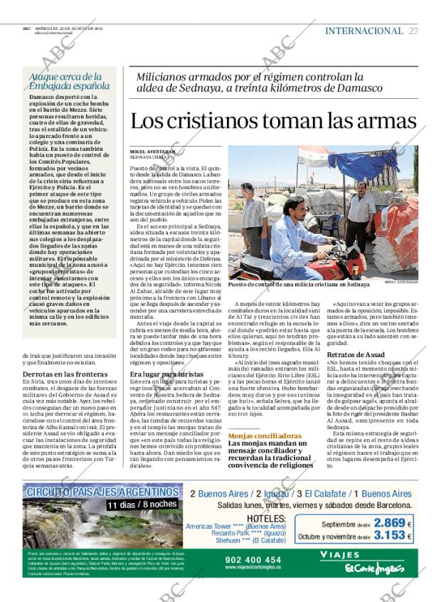 ABC MADRID 22-08-2012 página 27