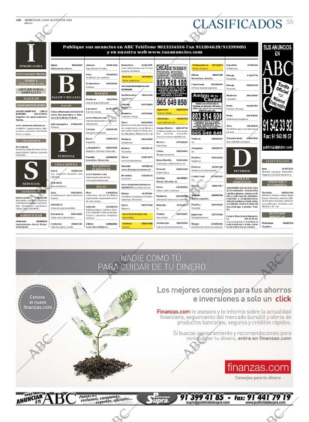 ABC MADRID 22-08-2012 página 55