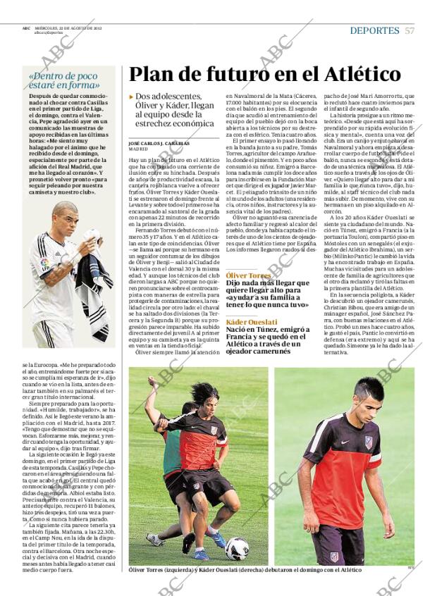 ABC MADRID 22-08-2012 página 57