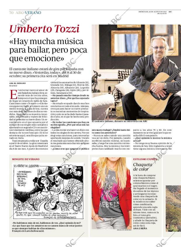 ABC MADRID 22-08-2012 página 70