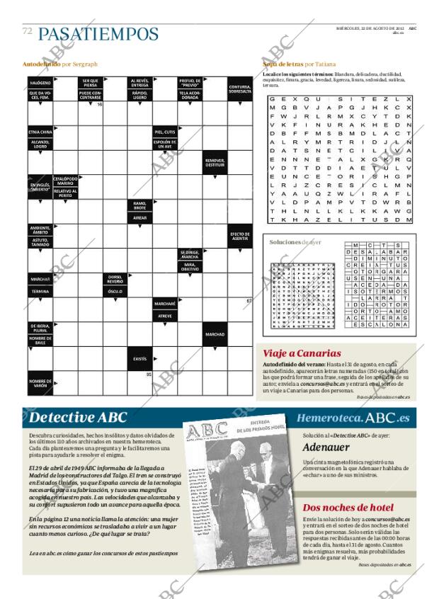 ABC MADRID 22-08-2012 página 72