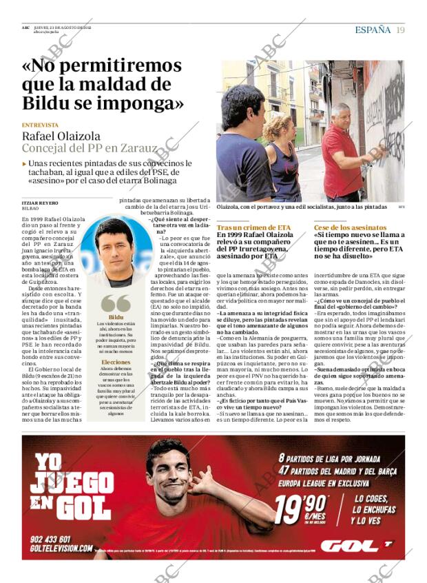 ABC MADRID 23-08-2012 página 19