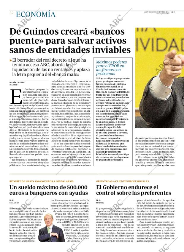 ABC MADRID 23-08-2012 página 32