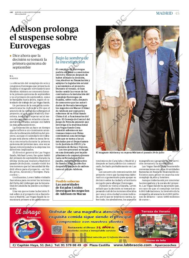 ABC MADRID 23-08-2012 página 45
