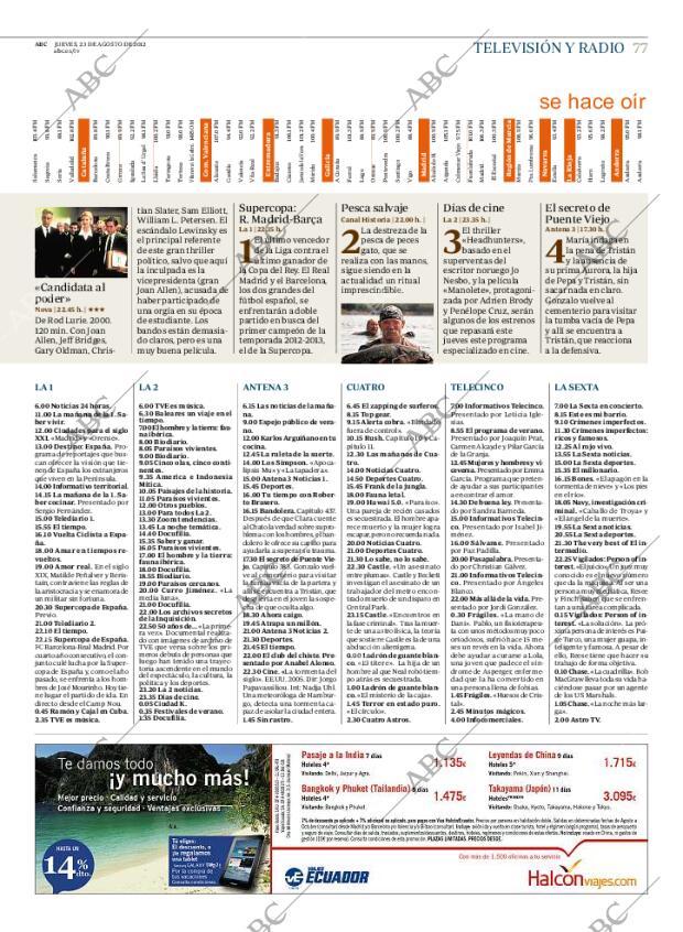 ABC MADRID 23-08-2012 página 77