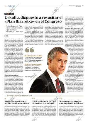 ABC MADRID 25-08-2012 página 20