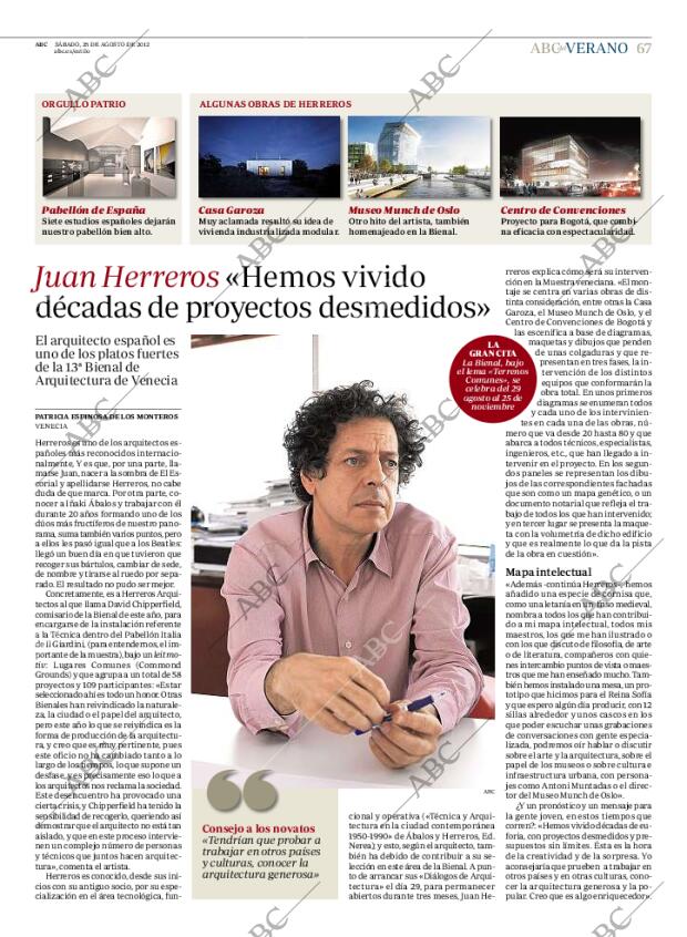 ABC MADRID 25-08-2012 página 67