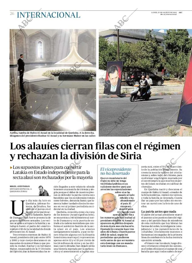 ABC MADRID 27-08-2012 página 26