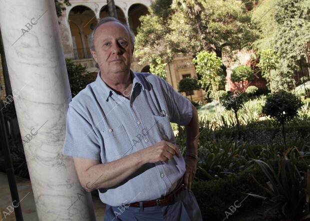 Ignacio de Medina, duque de Segorbe, posa en la casa de Pilatos