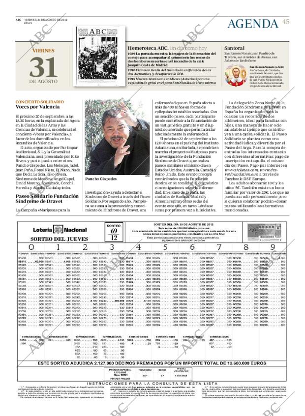 ABC MADRID 31-08-2012 página 45