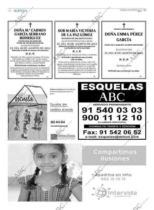 ABC MADRID 31-08-2012 página 46