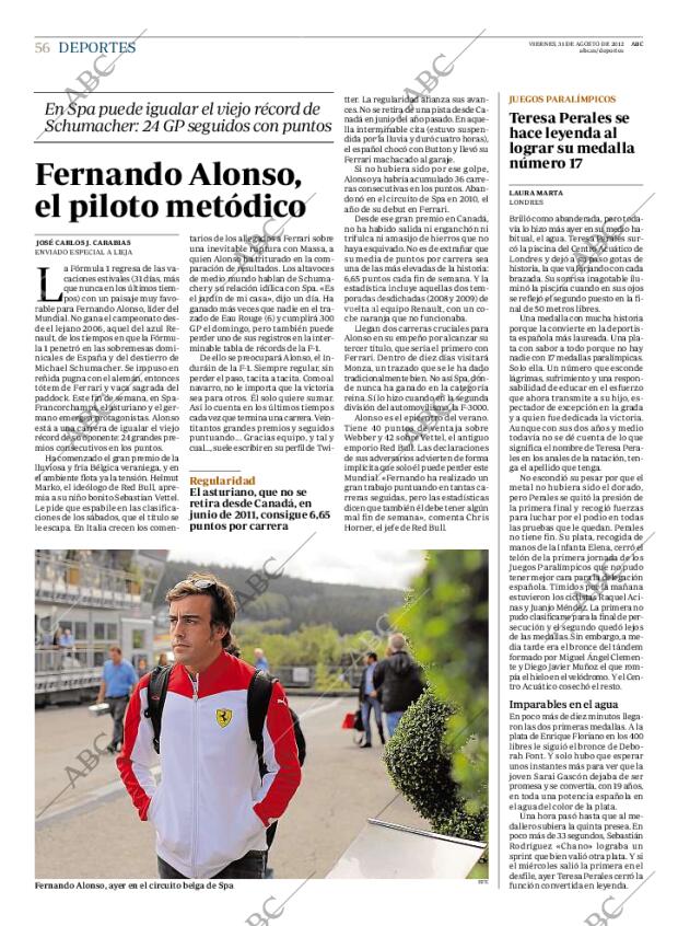 ABC MADRID 31-08-2012 página 56