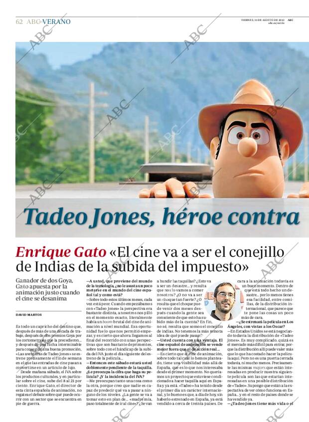 ABC MADRID 31-08-2012 página 62
