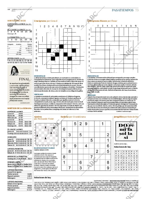 ABC MADRID 31-08-2012 página 73