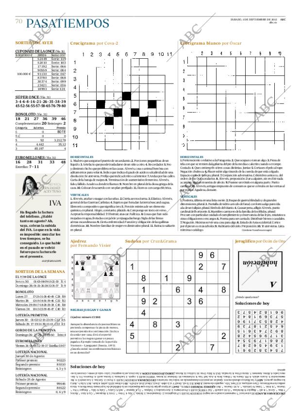 ABC MADRID 01-09-2012 página 70