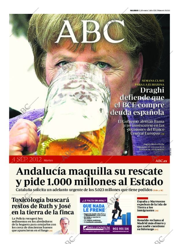 ABC MADRID 04-09-2012 página 1