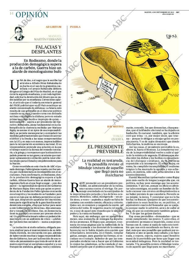 ABC MADRID 04-09-2012 página 14
