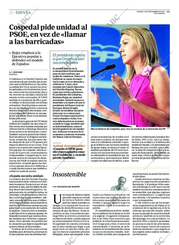 ABC MADRID 04-09-2012 página 20