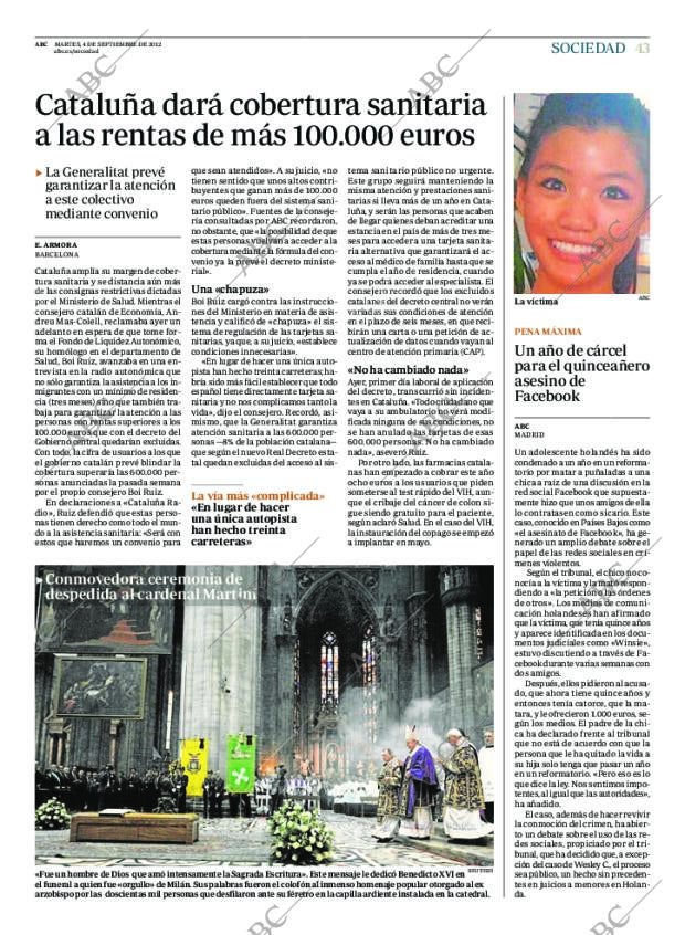 ABC MADRID 04-09-2012 página 43