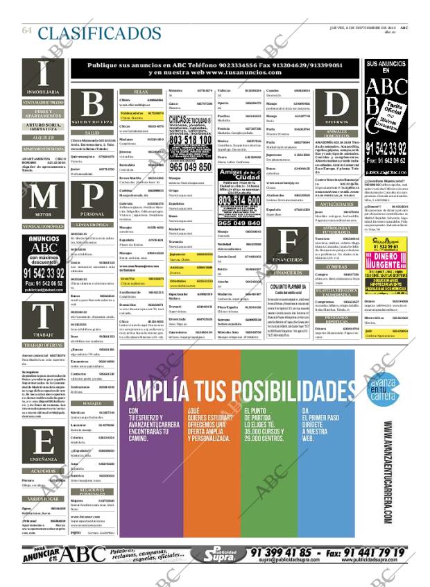ABC MADRID 06-09-2012 página 64
