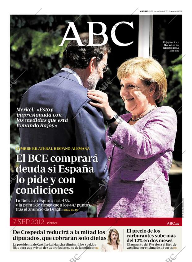 ABC MADRID 07-09-2012 página 1