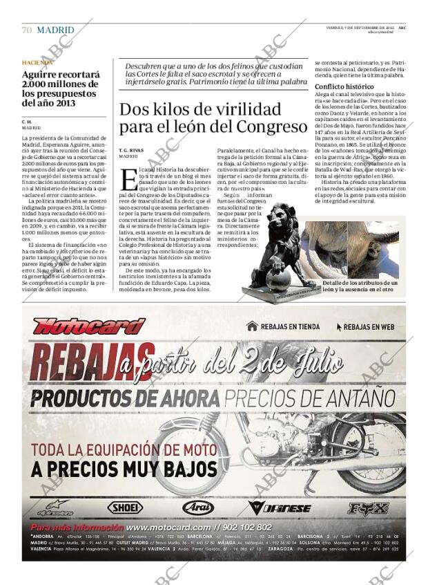ABC MADRID 07-09-2012 página 70