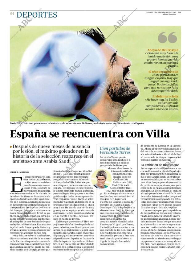 ABC MADRID 07-09-2012 página 84