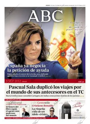 ABC MADRID 08-09-2012