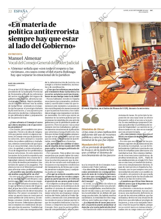 ABC MADRID 10-09-2012 página 22