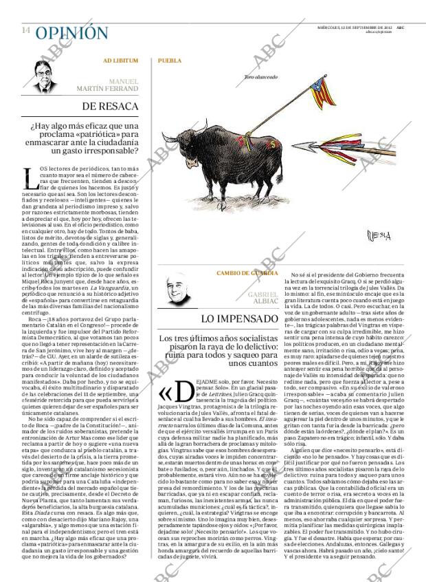 ABC MADRID 12-09-2012 página 14