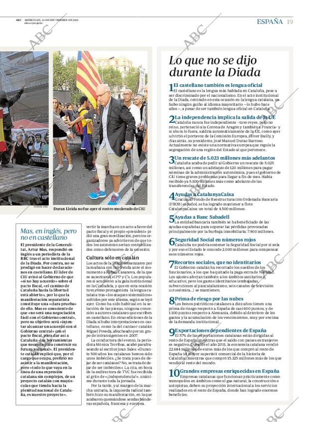 ABC MADRID 12-09-2012 página 19