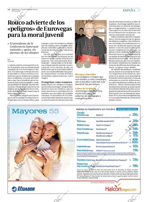 ABC MADRID 12-09-2012 página 27