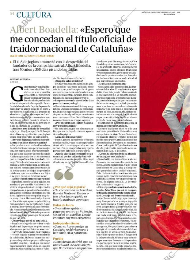 ABC MADRID 12-09-2012 página 54