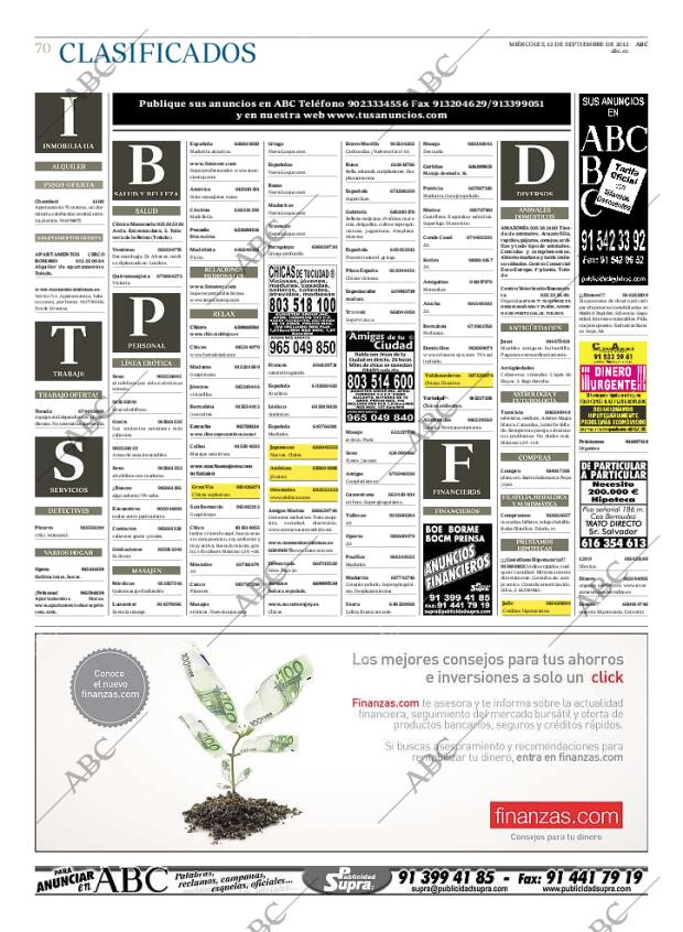 ABC MADRID 12-09-2012 página 70