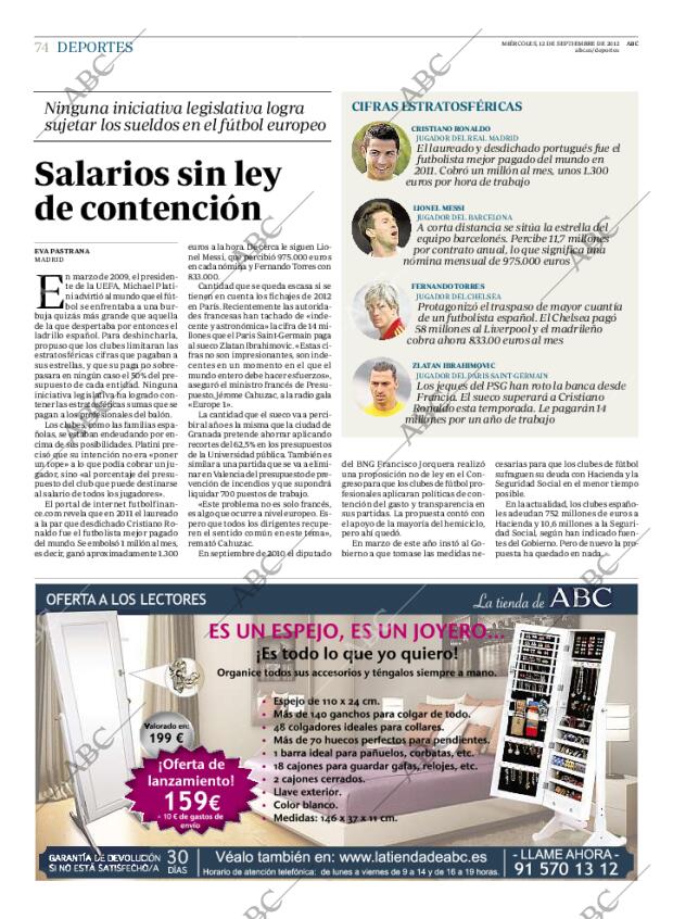 ABC MADRID 12-09-2012 página 74