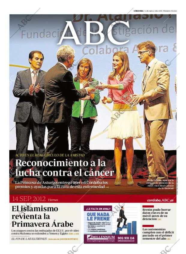 ABC CORDOBA 14-09-2012 página 1