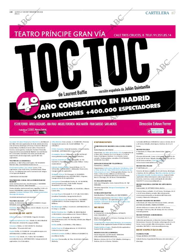 ABC MADRID 17-09-2012 página 87