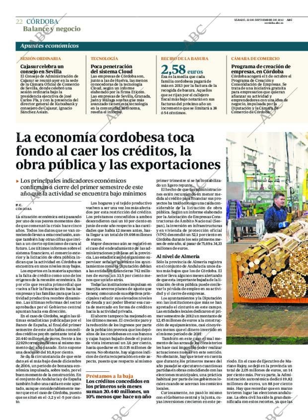 ABC CORDOBA 22-09-2012 página 22