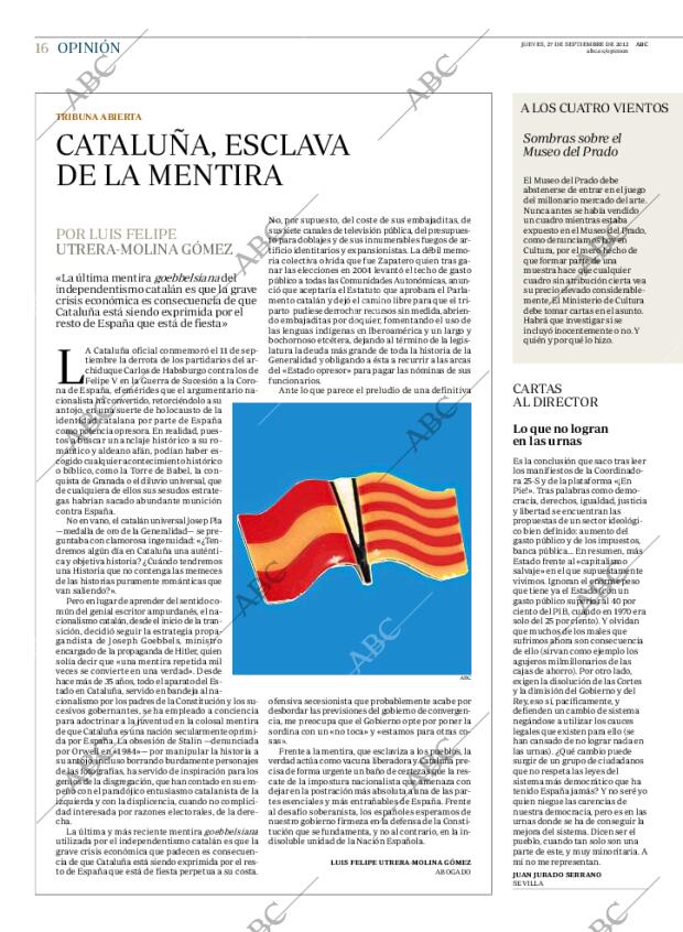 ABC MADRID 27-09-2012 página 16