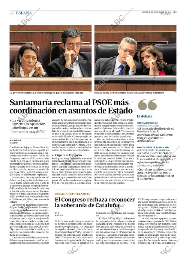 ABC MADRID 27-09-2012 página 22