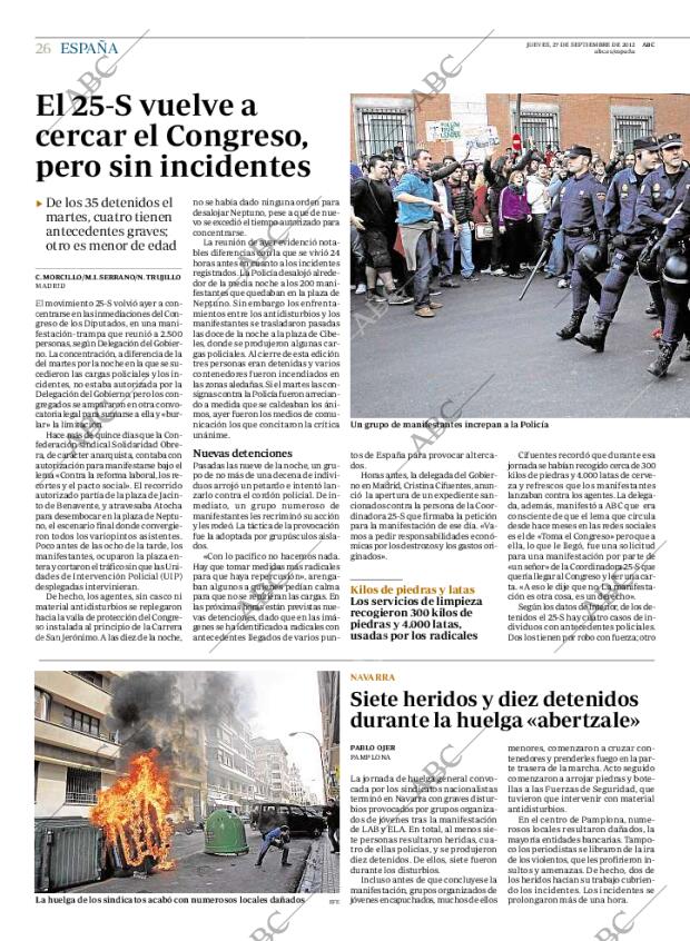 ABC MADRID 27-09-2012 página 26