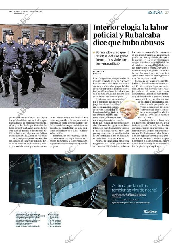ABC MADRID 27-09-2012 página 27